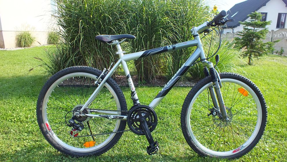 Fajny Polski Rower Górski MTB KROSS SHIMANO Koła 26 (Giant Romet)