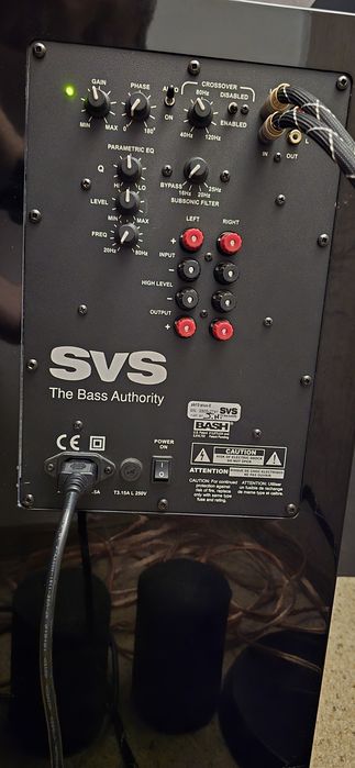 Subwoofer SVS PB12-PLUS-2   TOP  HI-END to nie Rel Klipsch .