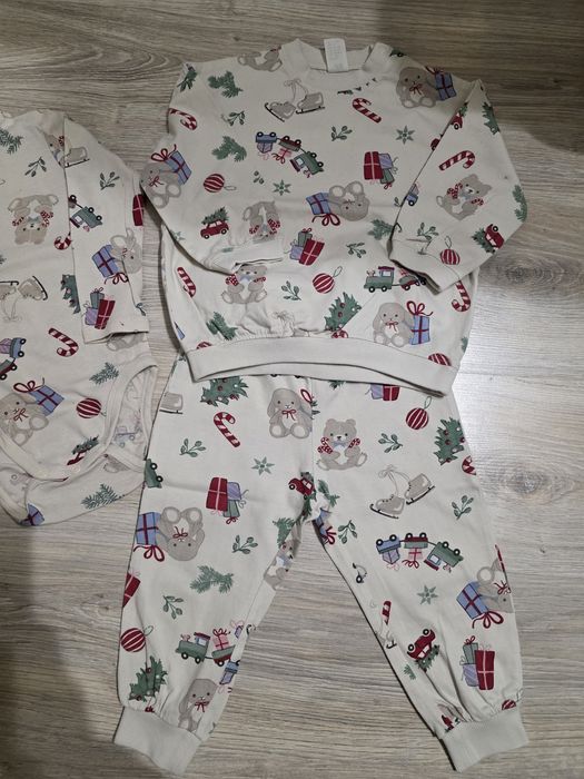 Komplet chłopięcy świąteczny H&M