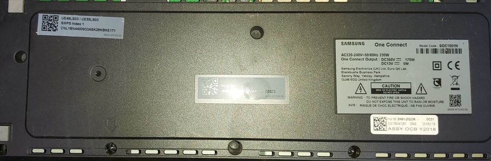 One connect  do telewizora samsung SOC1001N