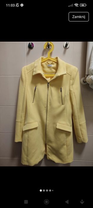 Płaszcz na wiosnę lub jesień firmy PIMKIE rozm 38.