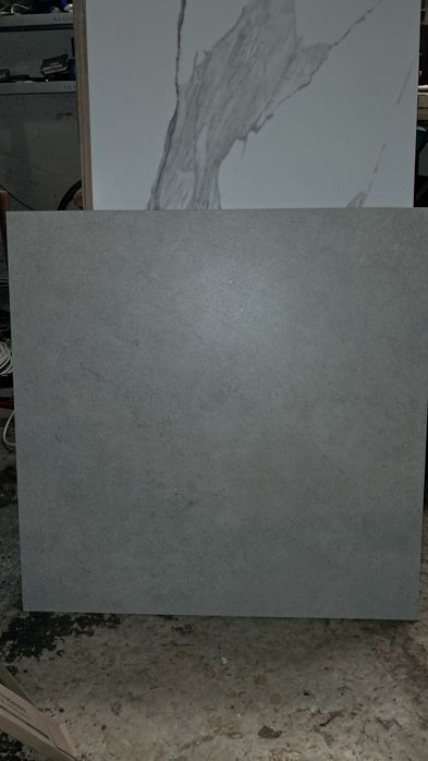 Kafelki na podłogę szare 80 x 80 cm 3 szt. Ceramika Tubadzin