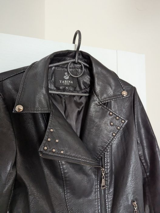 Куртка косуха з еко-шкіри