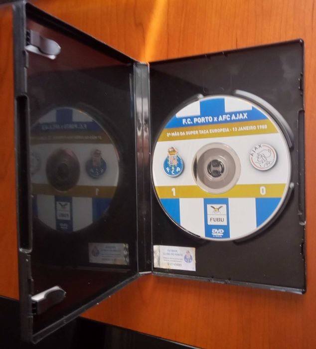 3 DVD,s do Futebol clube do Porto
