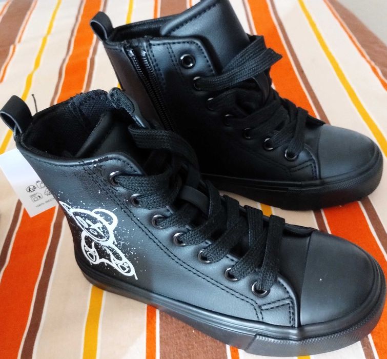 Ténis Bota Criança 29 Zalando Pele Novos