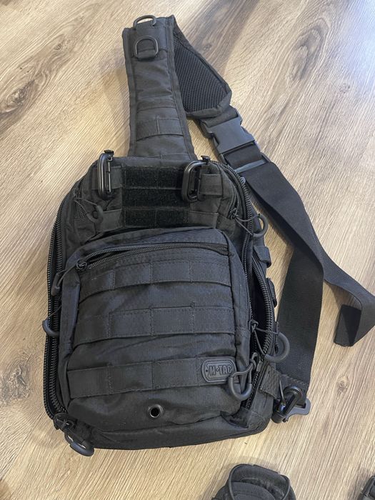Сумка M-Tac Urban Line City Hunter Hexagon Bag 5 л - Black