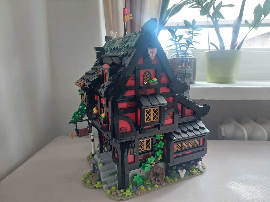 Reobrix Crusader's Inn duplikat LEGO 2953 Elementy