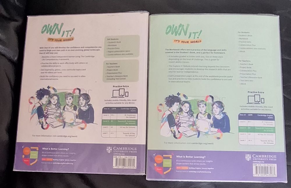 Manuais Inglês 8°ano OWN IT