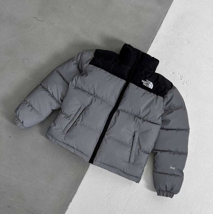 Пуховик The North Face 700 Рефлективний Переливается и светится NEW