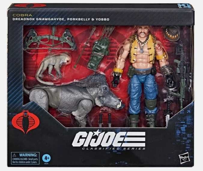 GI Joe GIJOE Classified Dreadnok Gnawgahyde  #125 (NOVO SELADO)