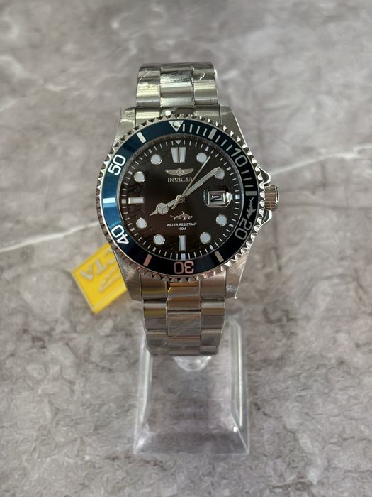 Чоловічий наручний годинник Invicta Pro Diver Men's Watch - 43mm Steel