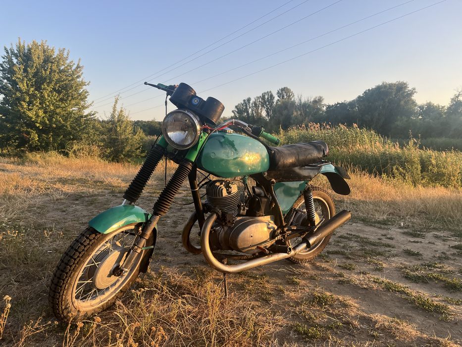 Розборка иж планета 4 кастом з каляскою форсіруваний мотор