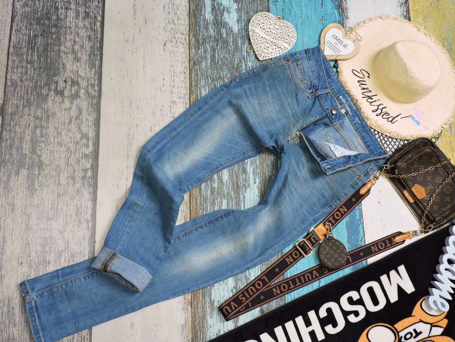 River Island Męskie spodnie jeans silm fit 32/34