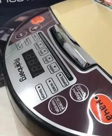 Мультиварка Rainberg RB-6207 1500W, 12 програм, 6L. Мультиварка тефлонова с фритюрницею