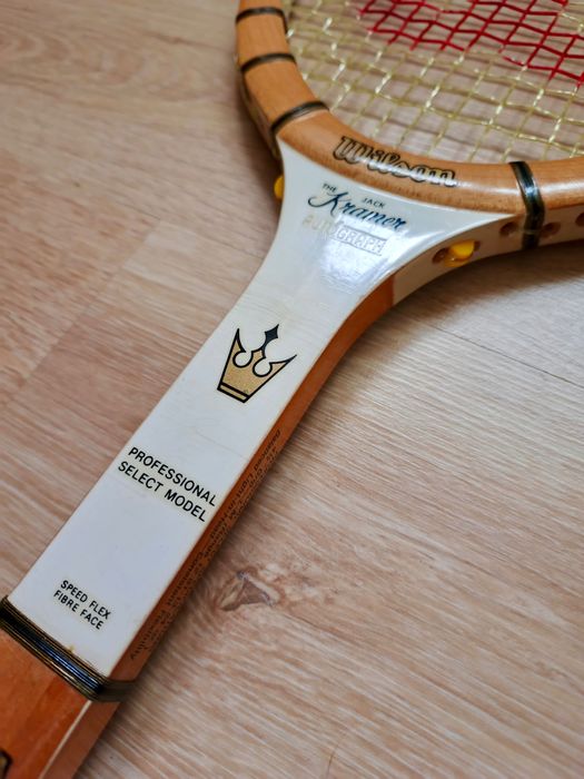 Wilson Jack Kramer Autograph USA Rakieta Tenisowa Vintage