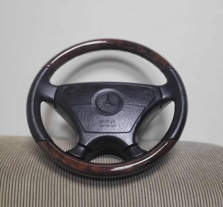 Drewniana Kierownica Mercedes Benz w124 w201 r129 w140