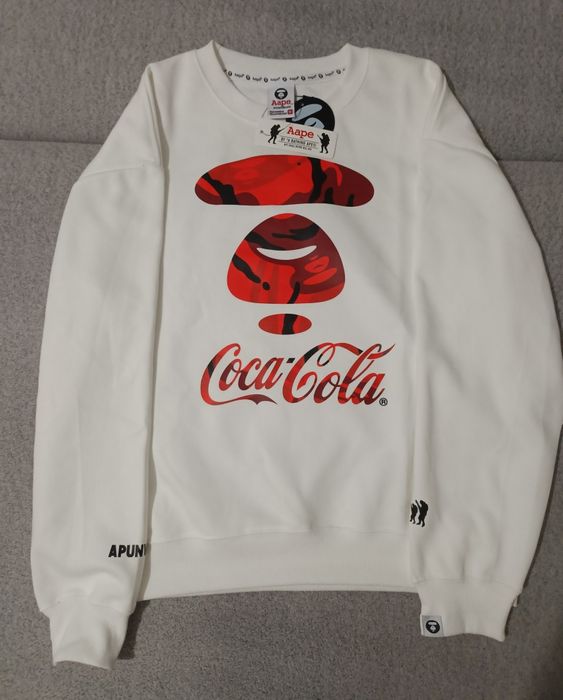 Aape ape. Ape кофта coca cola