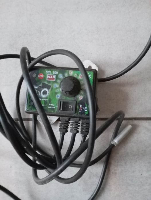 Sterownik do pieca pompy