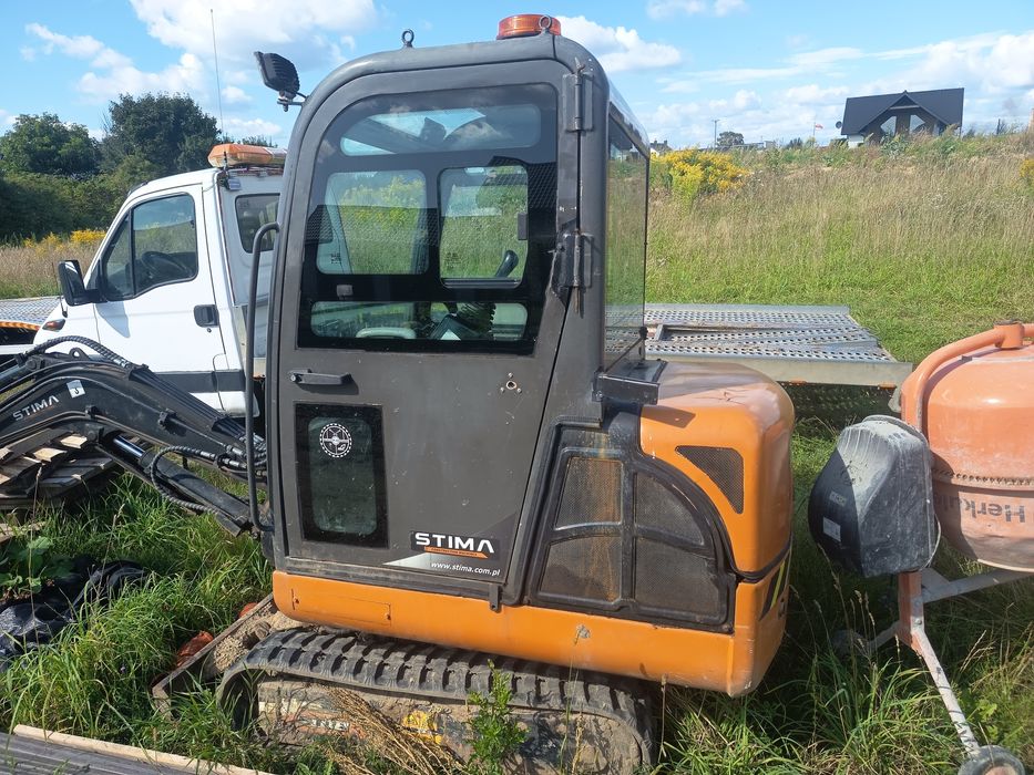 Sprzedam mini koparkę stima s t 1800