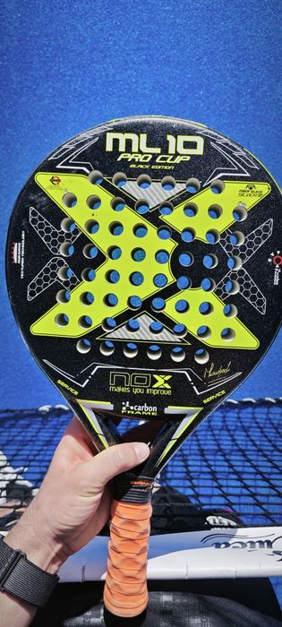 Raquete e saco padel