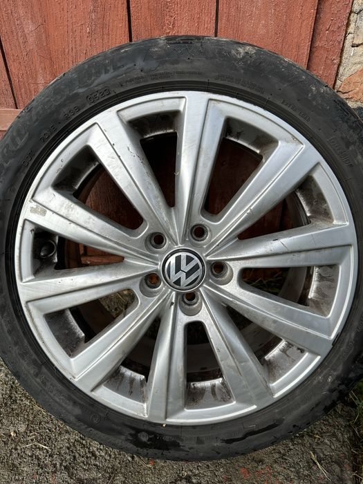 Диски фолцваген, ауді R16 5x100, з резиною 205/55