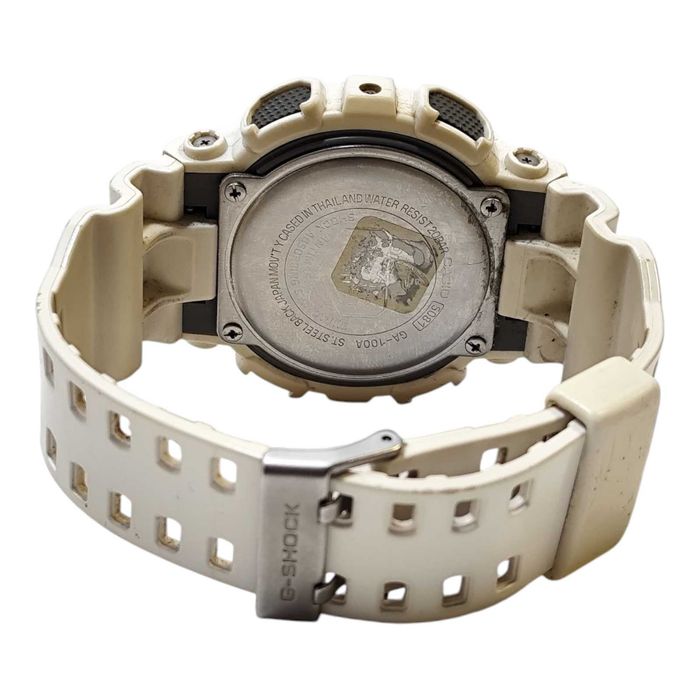 Zegarek Casio G-shock Resist GA-100A 5081 Biały