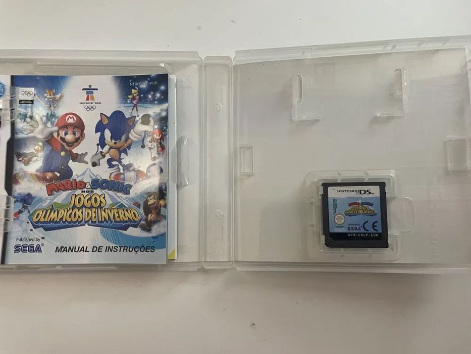 Mario e Sonic: Jogos Olímpicos de Inverno - Jogo Nintendo DS