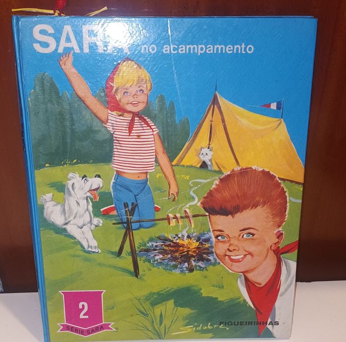Livro Sara no acampamento
