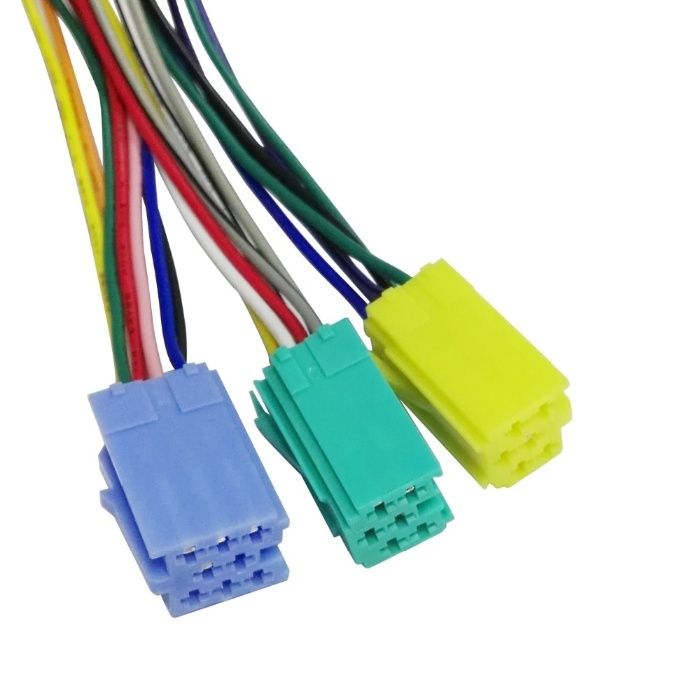 Переходник audio 8-Pin 20-Pin Mini ISOдля магнитолы Audi Skoda VW Seat