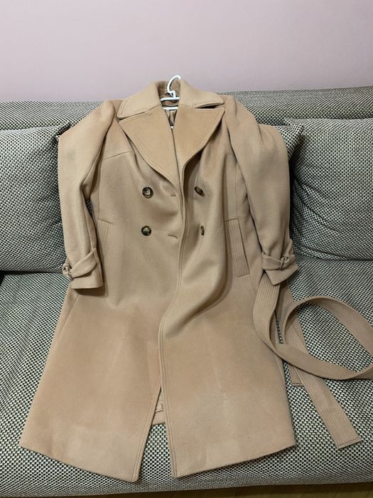 Пальто двубортне Morgan lana wool max mara sandro