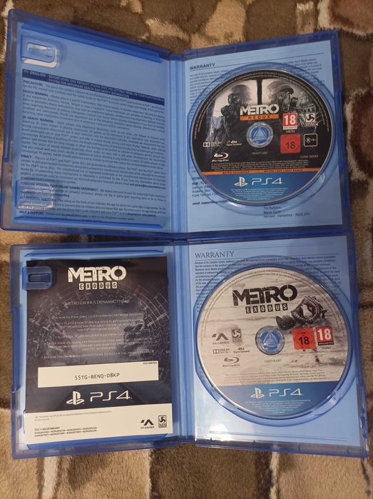 Продам комплект игр METRO (2033 Redux + Last Light Redux + Exodus)