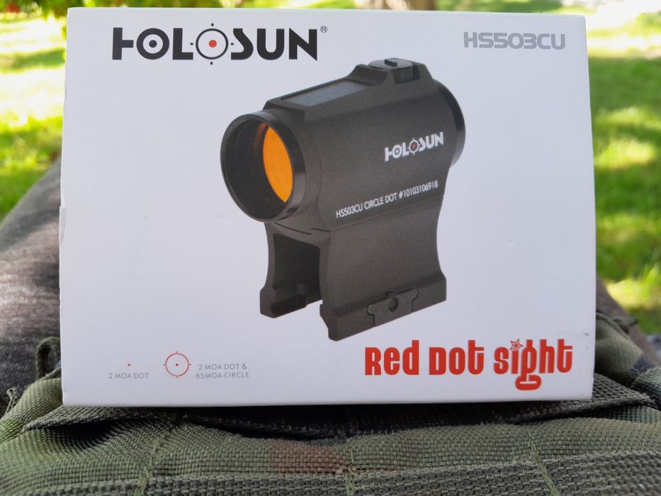 Holosun HS503CU Solar Panel - Kolimator