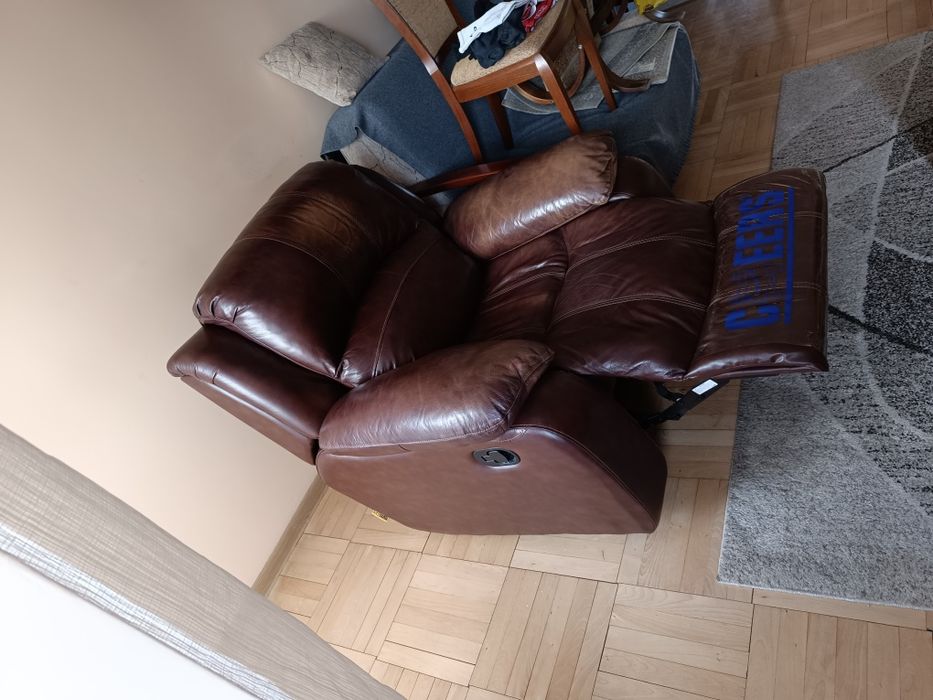 Fotel z funkcją relax