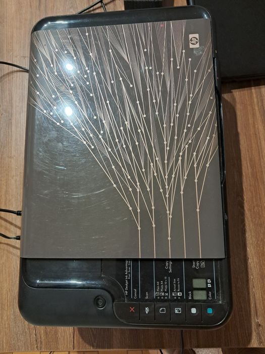 Laptop razem z drukarka