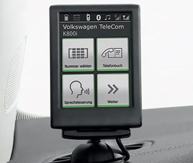 Zestaw głośnomówiący VW Golf 5 touch Phone kit