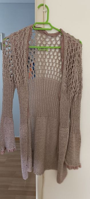 Casaco marca Ferrache rosa velho tamanho S. Usado