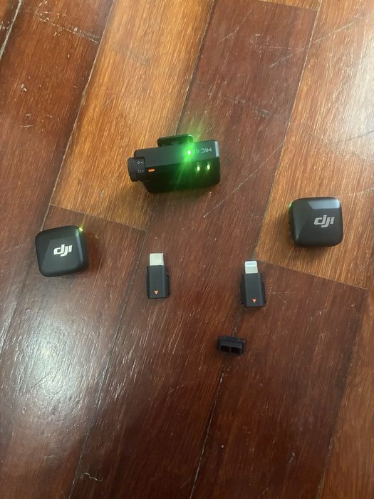 DJI Mic Mini (FULL KIT) + adaptador iPhone