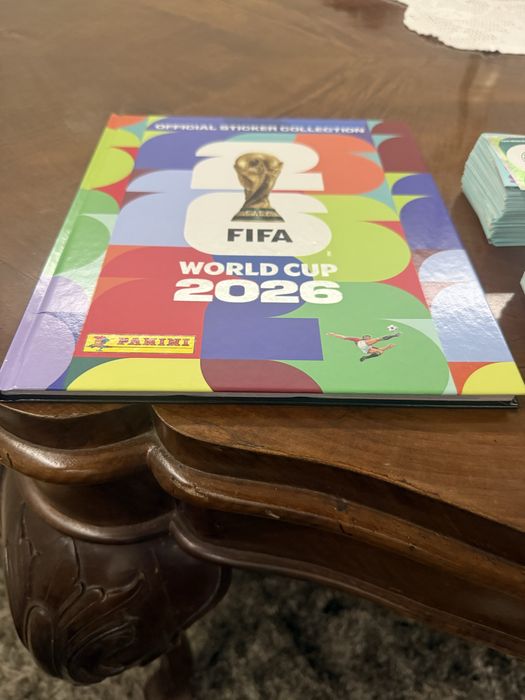 Caderneta completa panini world cup 2026 (incluindo os cromos da Coca Cola)