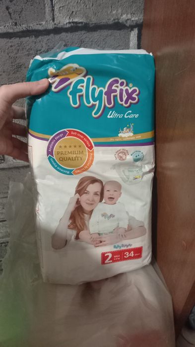 Памперси 2-4 упаковки по 34шт