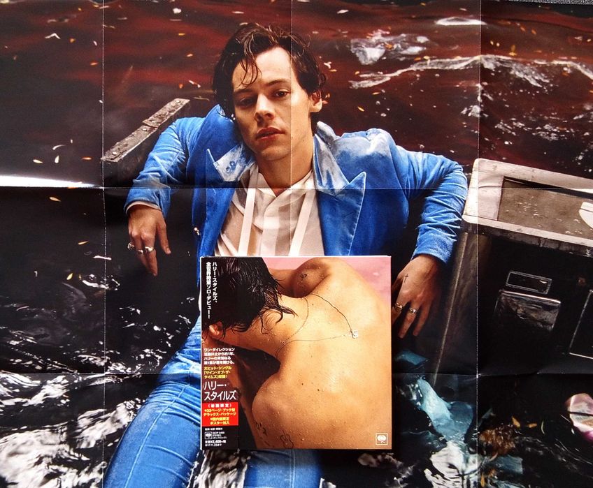 Harry Styles CD Limited Deluxe Edition Japan Obi z plakatem!