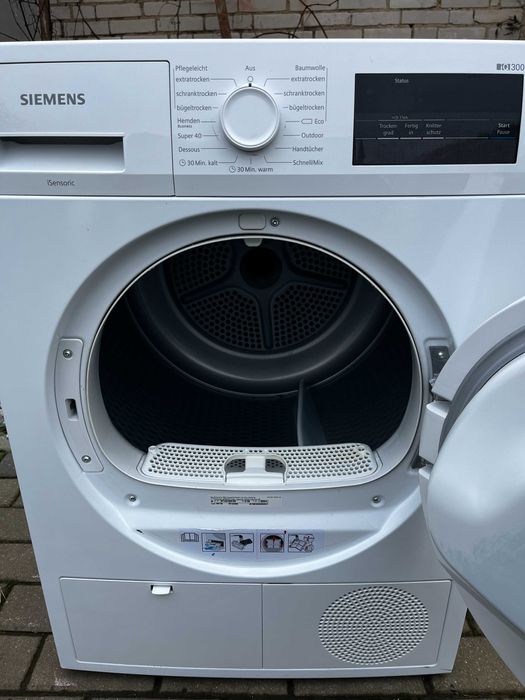 Suszarka do ubrań Siemens-Pompa ciepła, A+, 7 KG-Dowóz, Gwarancja