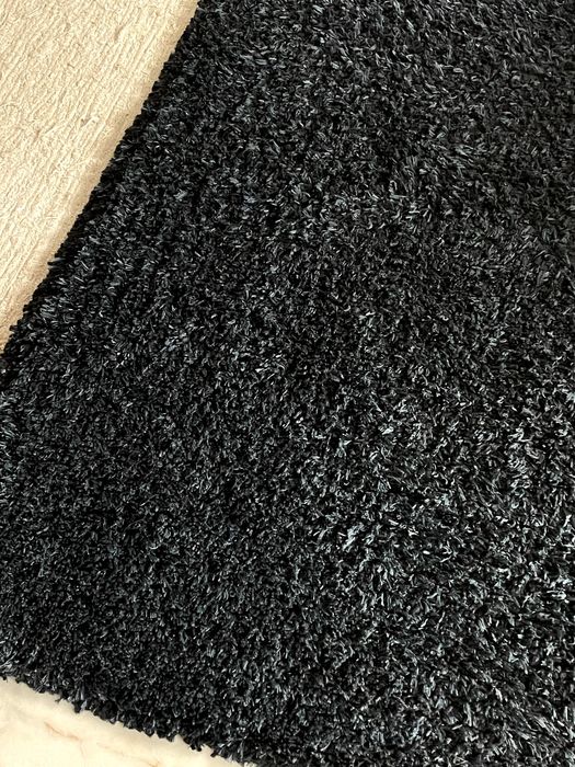 Tapete de pelo alto azul escuro – IKEA