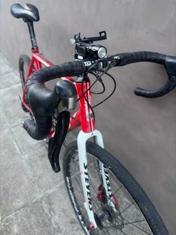 Rower przełajowy / gravel STEVENS Cyclocross Disc 23” 58cm pęknięta rama