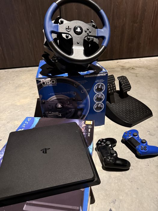 Playstation 4 1tb + thurstmaster t150