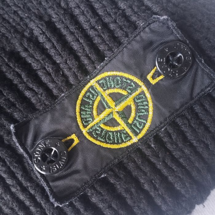 Плетений  шарф Stone island