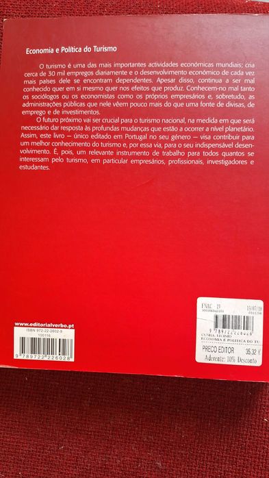 Economia e politica  do turismo