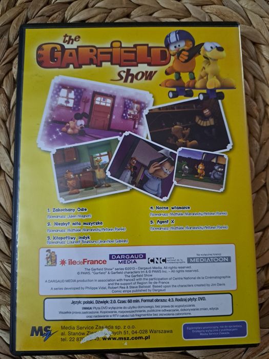 Bajka DVD The Garfield Show