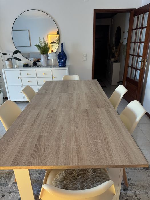 Mesa de Jantar Extensível como nova