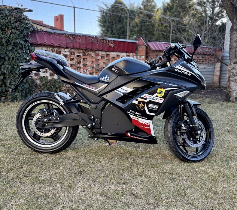 Електробайк NINJA 2950Вт 140км/год, шолом у подарунок