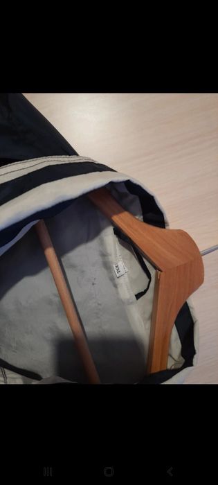 Kurtka męska z kołnierzem w paski XXL/3xl